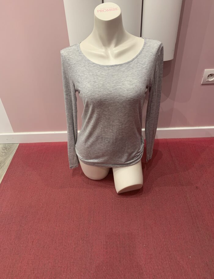 tee-shirt-col-rond-gris