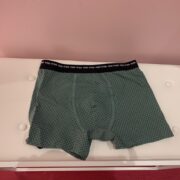 boxer-imprime-fond-vert-coton-et-elasthanne
