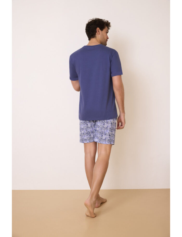 pyjama-short-haut-manches-courtes-bleu-coton (2)
