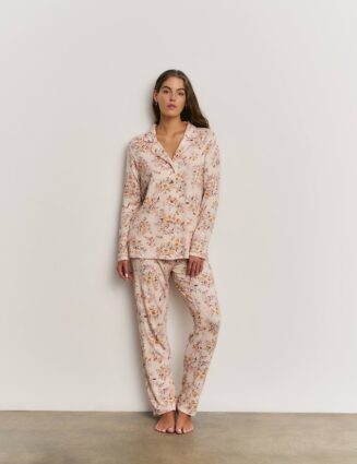 Pyjama smoking floral