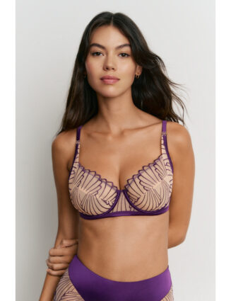 Soutien gorge Ă armatures sans coques ECLIPSE violet